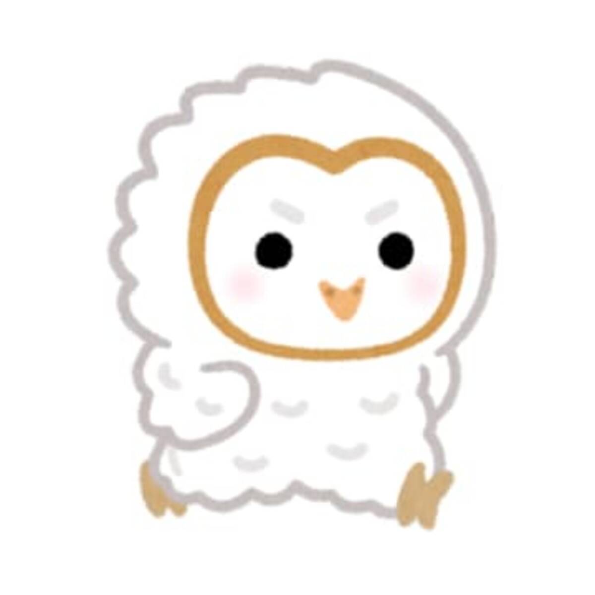 spring めまぐるしく ケット S (フクロウ)