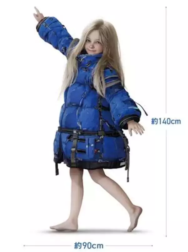 「プラグマタ」ディアナ等身大アクリルパネル抽選で当たる！ セブンにて「プレイステーションストアカード」購入で応募約140cm大迫力アンドロイド少女「ディアナ」を自宅に