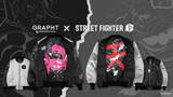 「「ストリートファイター 6」よりジュリと豪鬼のリバーシブルブルゾンが登場。2月4日11時よりGRAPHT ECサイトで予約開始」の画像1