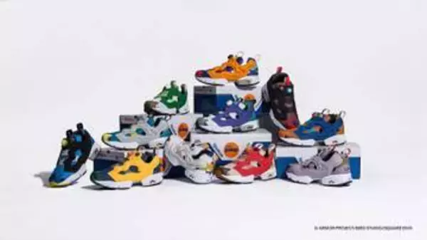 リーボックが「ドラゴンクエスト」シリーズとコラボ。全11カラーのスニーカー「INSTAPUMP FURY」がラインナップ