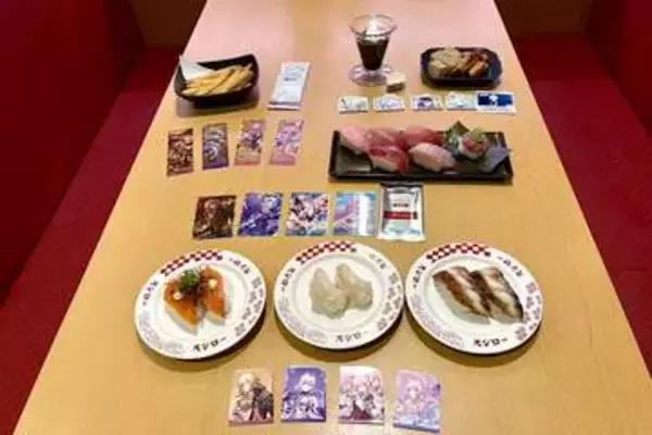 スシロー×「崩壊：スターレイル」第2弾が本日5月15日からいよいよスタート！新たなピック、ステッカー、すし皿などが登場