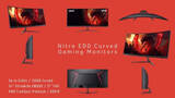「Acer、1500Rの湾曲ゲーミングモニター「Nitro ED0」3機種を発売！34インチUWQHDウルトラワイド/27インチモデルをラインナップ」の画像1