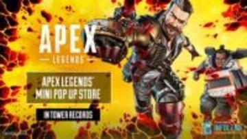 「Apex Legends」の期間限定ショップが東京・福岡・大阪のタワーレコードにて4月10日より順次開催決定！ネッシー関連グッズや公式グッズを販売
