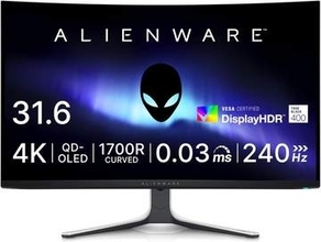 【Amazonセール】リフレッシュレート240Hz対応4K QD-OLED曲面ゲーミングモニターなど「Alienware」シリーズがお買い得