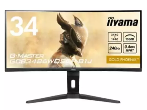 1500Rの湾曲液晶ゲーミングモニター「GMASTER GCB3486WQSCP-B1J」がAmazonにて2月17日より販売開始リフレッシュレート240Hzと0.4ms（MPRT）に対応