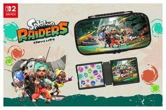 「スプラトゥーン レイダース」デザインのSwitch2用スマートポーチとカードケースが7月23日発売