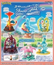 噴水モチーフのフィギュア「ポケットモンスター Shower Splash!」9月28日発売
