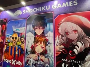 AIが管理する都市の恋愛シミュ「Algorithm Prescription」を松竹ゲームズブースで試遊！【BitSummit2026】巨大なウマの展示もチェック