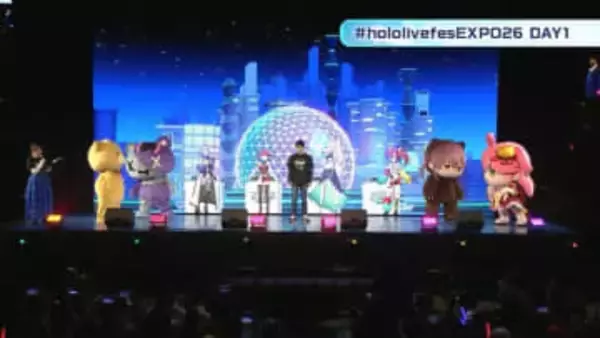 【ホロライブ】「hololive SUPER EXPO 2026」yagoo登壇！ オープニングステージで挨拶・開幕の掛け声