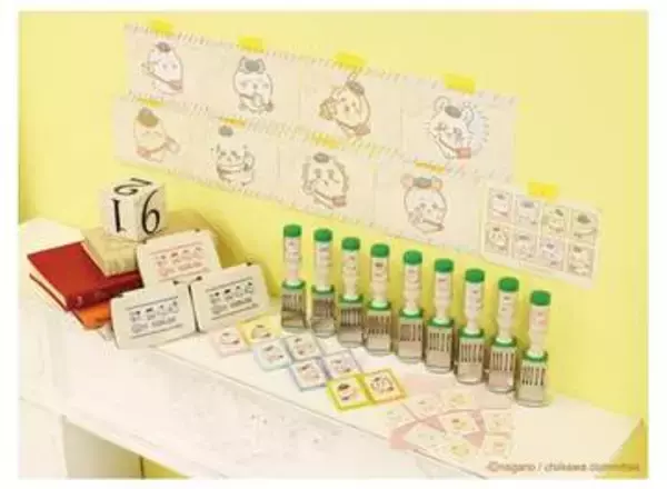 「ちいかわ」日付スタンプなど郵便局グッズ4月20日受注開始！ スタンプ台や切手+ポストカードセットほか全5点