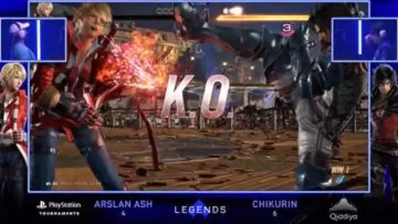 【Evo LEGENDS LIVE】「鉄拳8」チクリン選手、Arslan Ash選手に7-4で勝利！【獣道】