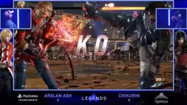 【Evo LEGENDS LIVE】「鉄拳8」チクリン選手、Arslan Ash選手に7-4で勝利！【獣道】