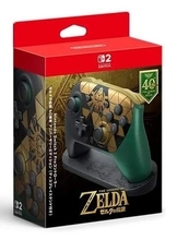 駿河屋にて「Nintendo Switch 2 Proコントローラー ゼルダの伝説 40周年 アニバーサリーエディション」が販売中！限定デザインのキャリングケースも確認