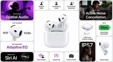 【Apple Event】「AirPods 5」発表！ ANCが50％向上＆上位モデルも【2026.9】