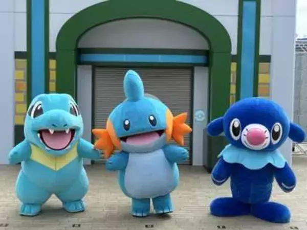 「ぽこポケ」横浜・赤レンガ倉庫でリアルゲートが開通！ ワニノコ、ミズゴロウ、アシマリ登場シーンをレポート