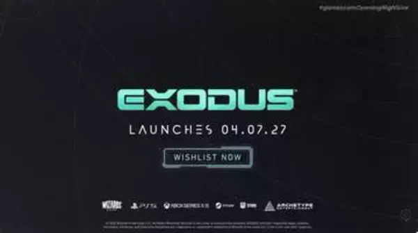 SFアクションアドベンチャーRPG「EXODUS」、2027年4月7日発売！【gamescom2026】
