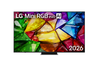 LG、4K液晶テレビ「LG Mini RGB evo MRGB86」10月下旬より順次発売Mini RGBバックライトと直下型エリア駆動で鮮やかな映像に