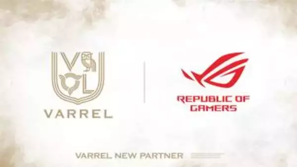 VARREL、ASUSのゲーミングブランド「ROG」とスポンサー契約を締結