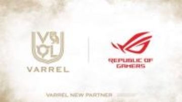 VARREL、ASUSのゲーミングブランド「ROG」とスポンサー契約を締結