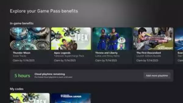 「XBOX Cloud Gaming」プランごとの時間制限が追加。11月より変更Game Pass不要で楽しめる新たなサービスも提供予定