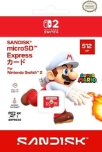 Switch2公式のサンディスク「microSD Expressカード」512GBモデルが10月1日発売。価格は28,980円Amazonなどでも販売開始