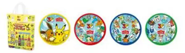 サントリー、「ポケモン」のグッズ入り商品「おうちドリンクバー パーティーパック」を本日発売「ポケモン」オリジナルラバーコースターがセットに
