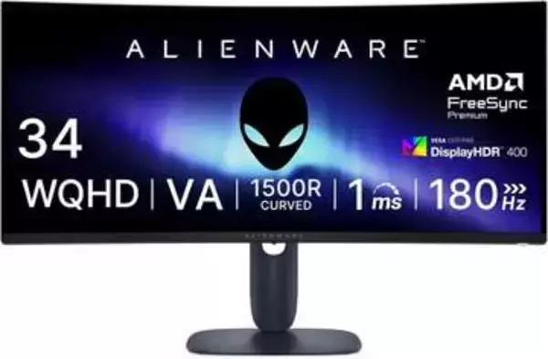 【Amazonセール】Dellの大画面34インチQD-OLEDモニター「Alienware AW3425DW」などがお買い得！【新生活セールFinal2026】