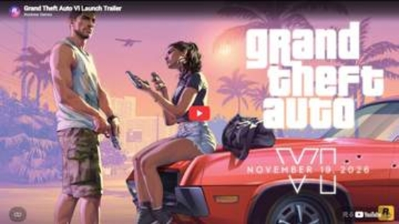 ロックスター・ゲームス、「GTA6」ローンチトレーラーを公開