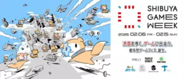 PARCO GAMES、多数の会社と共に都市型ゲームフェス「SHIBUYA GAMES WEEK 2026」を渋谷エリアで開催