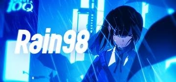 ミステリアスなヒロインとシールを集めて世界を滅ぼす「Rain98」を先行体験！印象的な「青」と90sリスペクトに満ちた世界観にどっぷり