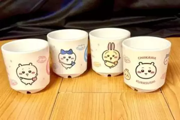 くら寿司×「ちいかわ」コラボの「湯呑み」がもらえるキャンペーン第2弾は本日9月4日より開催