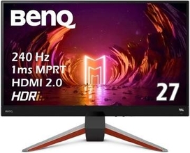 【Amazonセール】BenQのゲーミングモニター「MOBIUZ」シリーズがお買い得。リフレッシュレート240Hz対応「EX270M」などがラインナップ