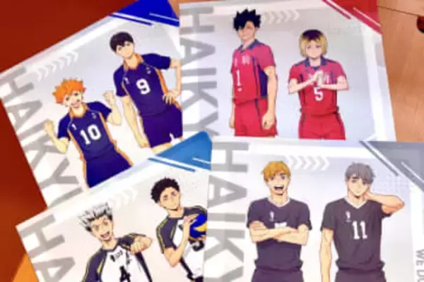 くら寿司×アニメ「ハイキュー!!」コラボグッズ&メニューを撮り下ろしで紹介プレゼントキャンペーン第1弾はクリアファイル