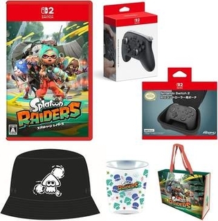 【Amazonセール】「スプラトゥーン レイダース」Amazon限定バケットハットセットがお買い得Switch2 Proコントローラーや限定特典なども同梱