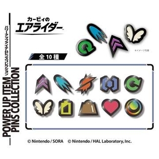 「カービィのエアライダー」パワーアップアイテムのピンズが7月発売。キャップやカバンをパワーアップ