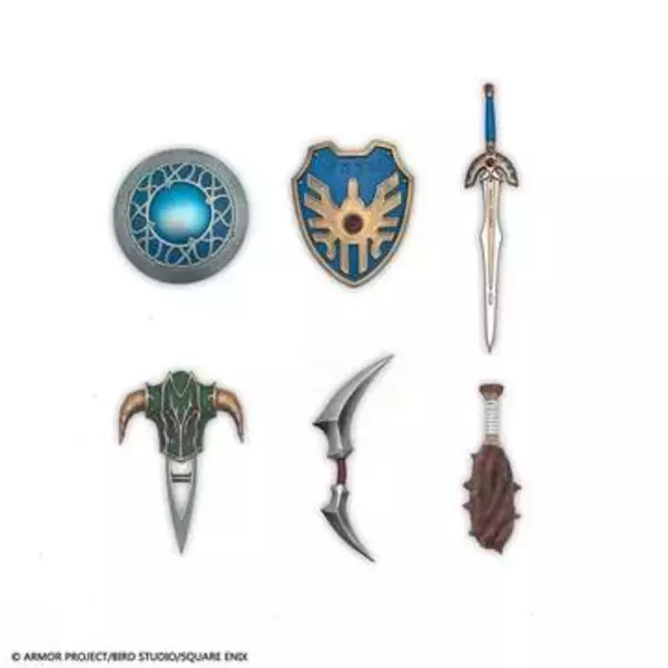 【ドラクエ】ロトの剣などを1/12スケール相当で立体化「ドラゴンクエスト ウェポンズコレクション Vol.1」本日スクエニe-STOREで発売