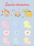 「GU、サンリオとのコラボ商品を7月13日に発売！ シナモロールたちのTシャツなどをラインナップ」の画像1