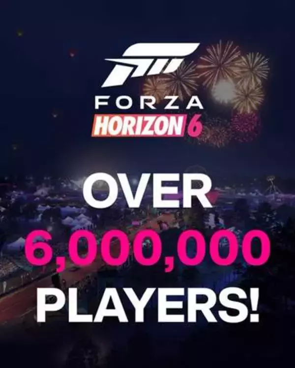 「Forza Horizon 6」のプレーヤー数が600万人を突破！