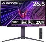 「【Amazonセール】LGのモニターがお買い得。26.5インチ有機ELゲーミングモニター「UltraGear」も」の画像1