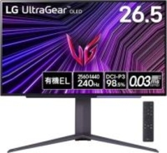 【Amazonセール】LGのモニターがお買い得。26.5インチ有機ELゲーミングモニター「UltraGear」も