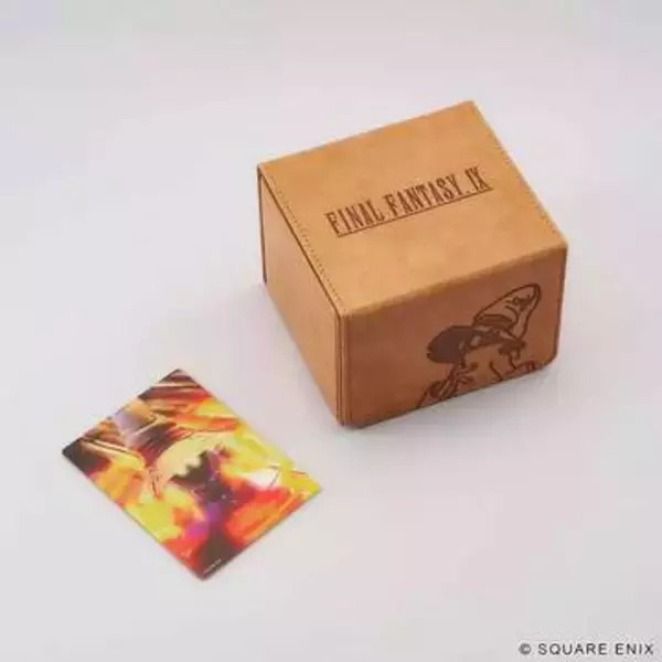 「ファイナルファンタジーIX」のビビをモチーフにしたデッキボックスがスクエニe-STOREストアで本日発売付属のサイドローダーとシングルスリーブで155枚のカードを収納可能