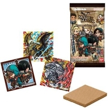 「モンハン」のデフォルメシール付きウエハースが本日発売。アルシュベルドのシールもあたる