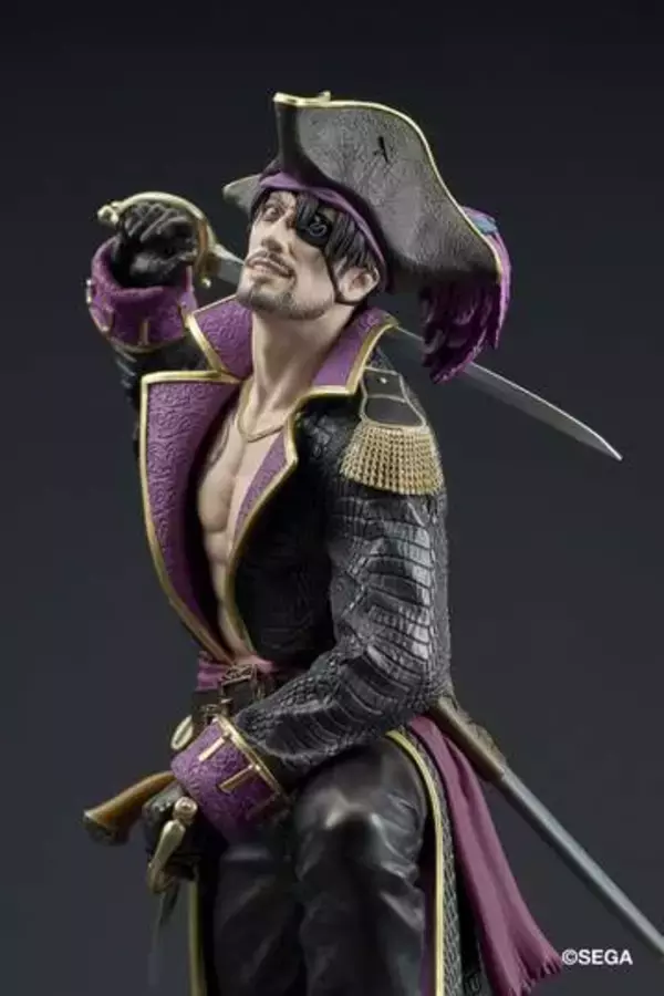 「龍が如く8外伝」より海賊衣装に身を包んだ真島吾朗のフィギュアが12月発売。予約受付中