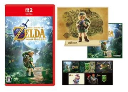 リンクのジオラマスタンド付属！ 楽天ブックスの「ゼルダの伝説 時のオカリナ」特典情報が公開メインビジュアルのクリーニングクロスも用意