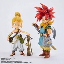 「クロノ・トリガー」よりクロノとマールのフィギュアが登場！ キービジュアルの立ち姿を立体化