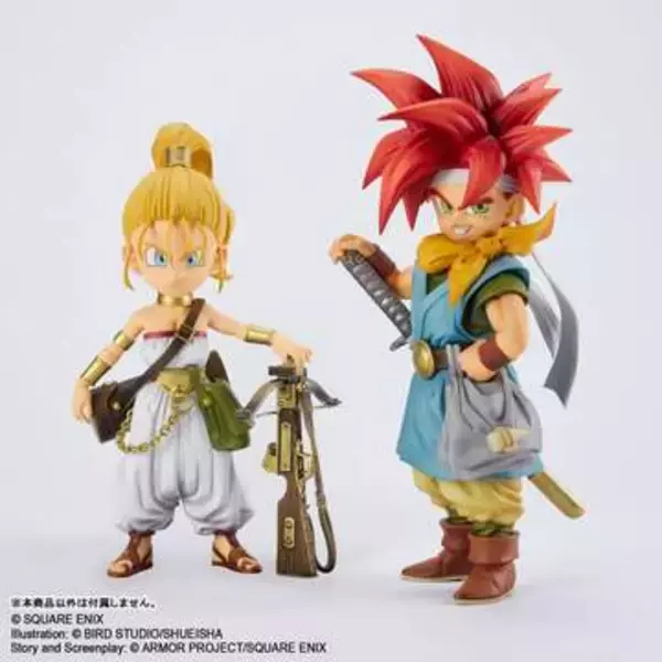 「クロノ・トリガー」よりクロノとマールのフィギュアが登場！ キービジュアルの立ち姿を立体化