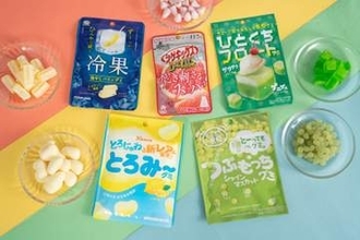 ファミマ限定商品を含む新感覚のグミが8月25日より販売スタート「冷果　冷やしパイングミ」など全5商品