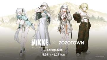 「勝利の女神：NIKKE」がZOZOTOWNとコラボ。描き下ろしイラスト使用アイテムが5月29日発売