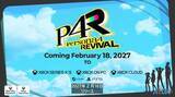 「「ペルソナ4 リバイバル」、発売日は2027年2月18日に決定！【XBOXGamesShowcase2026】」の画像1