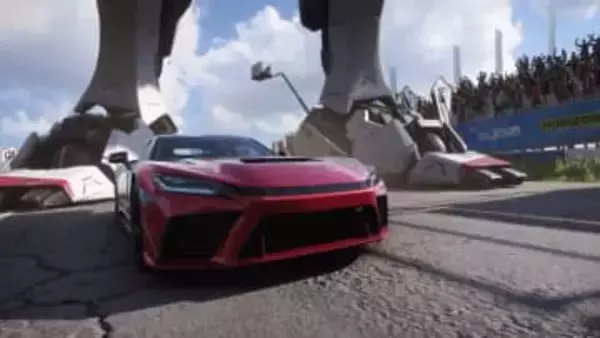 「Forza Horizon 6」に謎の巨大ロボが登場。「GR GT」をバックに地面を揺らす今後の詳細発表に期待